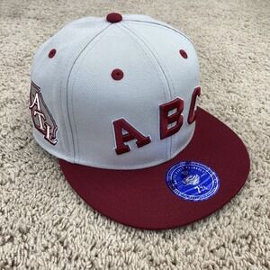 Atlanta Black Crackers Hat Fitted 7 1/4 Rings‎ & Crwns NLB Side Patch 2 Tone Cap
